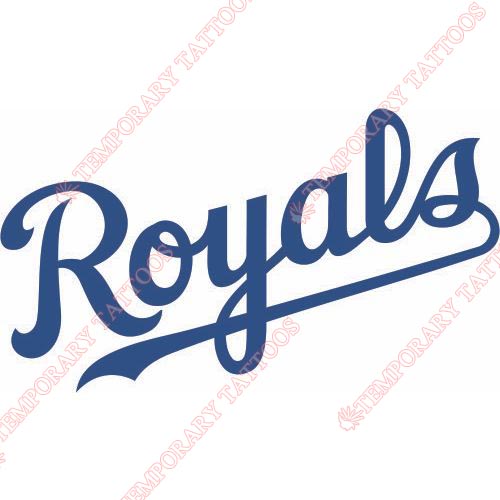 Kansas City Royals Customize Temporary Tattoos Stickers NO.1630